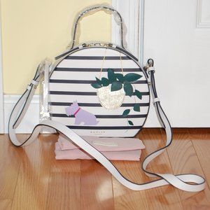 NWT RADLEY London Be-leaf in Yourself Zip Around Crossbody Bag